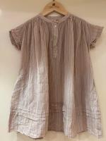 Goldie Dress in Pinstripe