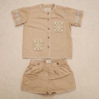 Rohit Shirt + Bobby Short - sandstone 皆 2-3y