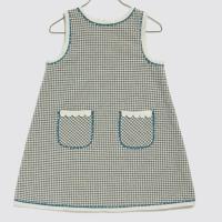 Hannah Dress Rustic Check