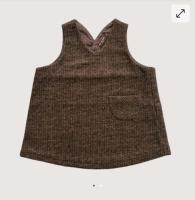 Apron skirt - Coconut Shell背心裙
