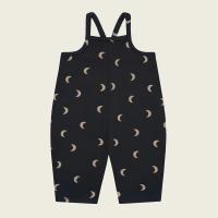 Charcoal Midnight Dungarees經典月亮吊帶褲