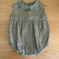 LA PETITE ALICE Linen Romper