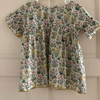 Dannie碎花上衣2-3y