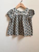 Organic Juno Blouse - Thistle Floral