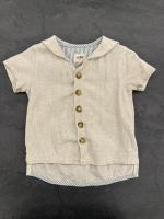 米色水手領襯衫