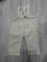 經典白色吊帶褲