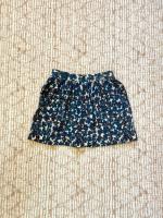 skirt ecru indigo