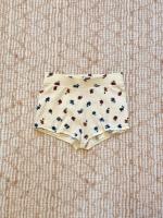 PRINTED BEACH SHORTS-ECRU/FLOWER 針織印花短褲