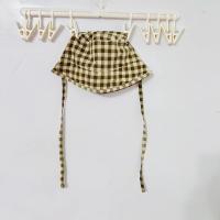 Organic Zoo - Olive Gingham Bucket Sun Hat