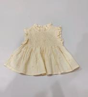 Baby Mia Top - Milk Broderie Anglaise