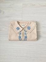 Thalia Dress - Pink Beige