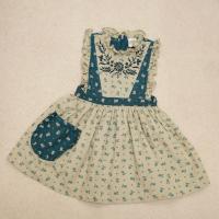 Ida Dress pancy garden 2-3y