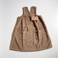 The Vintage Corduroy Overdress in Walnut