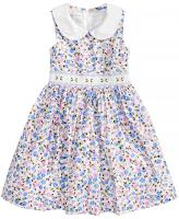 花卉圖案刺繡洋裝