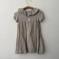 長耳兔刺繡洋裝