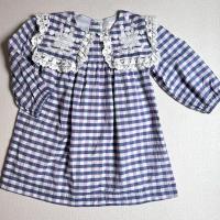 Louise Misha 格紋大領子洋裝