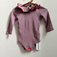 荷葉邊長袖包屁衣 Paloma