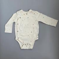 月亮星星長袖包屁衣