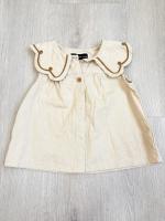 花瓣領無袖背心