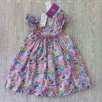 繽紛紫藍liberty洋裝