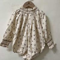 碎花刺繡連身衣