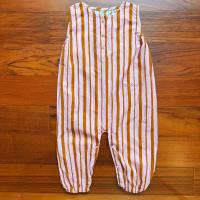 南國渡假感無袖連身褲