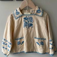 Dusty Blouse - Cashew