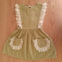 Pepa Apron _mustard vichy_ 2y