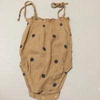 點點棉紗連身衣