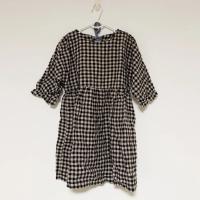 格子洋裝