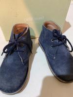 紳士風麂皮深藍靴