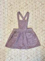 Tablier Poches Fleurs Jurk Mauve