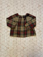 格紋蝴蝶結上衣