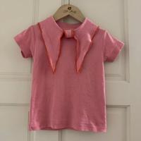 Misha & Puff 領結上衣4y 粉色