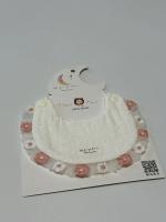 手作圍兜-梅花刺繡