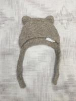 熊耳羊毛帽