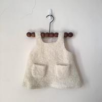 冬季毛毛背心裙