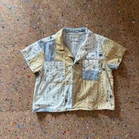 佩斯利紋 短袖襯衫