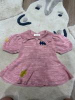 針織毛料上衣裙