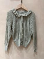 淺綠色針織外套