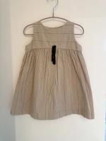 直紋無袖連身衣