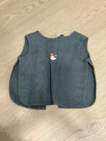 鵝媽媽背心 - Dusty Blue