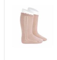 珍珠棉側邊縷空及膝襪6