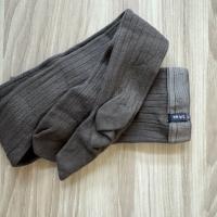 羅紋褲襪（炭灰）