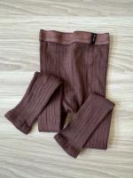 羅紋內搭褲（咖啡）