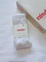 Condor - 側鏤空溫暖棉褲襪奶油白色