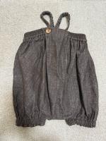 hello lupo吊帶褲 brown d