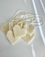 日本手作愛心串珠包