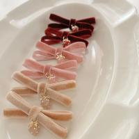 草莓蝴蝶結髮夾