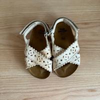 Ida Cut Out Sandals in Latte